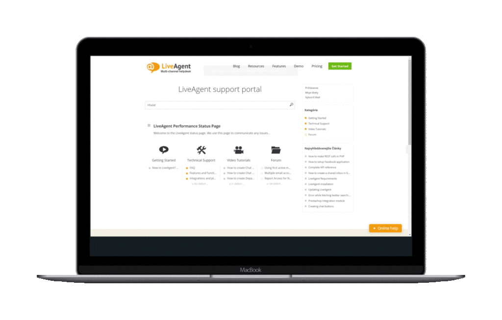 liveagent知识库设计