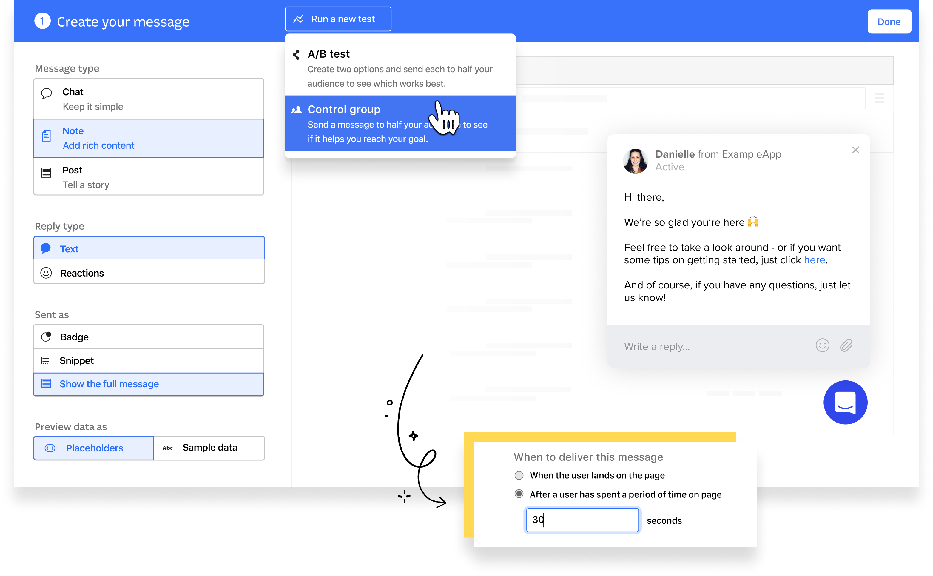 intercom - 进行中的实时对话