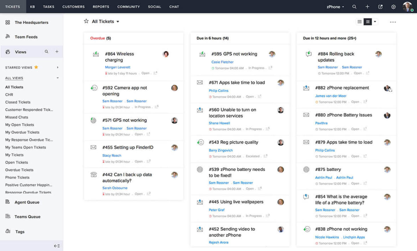 Zoho Desk Ticketing系统