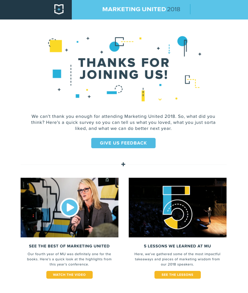 营销单位活动跟进电子邮件示例