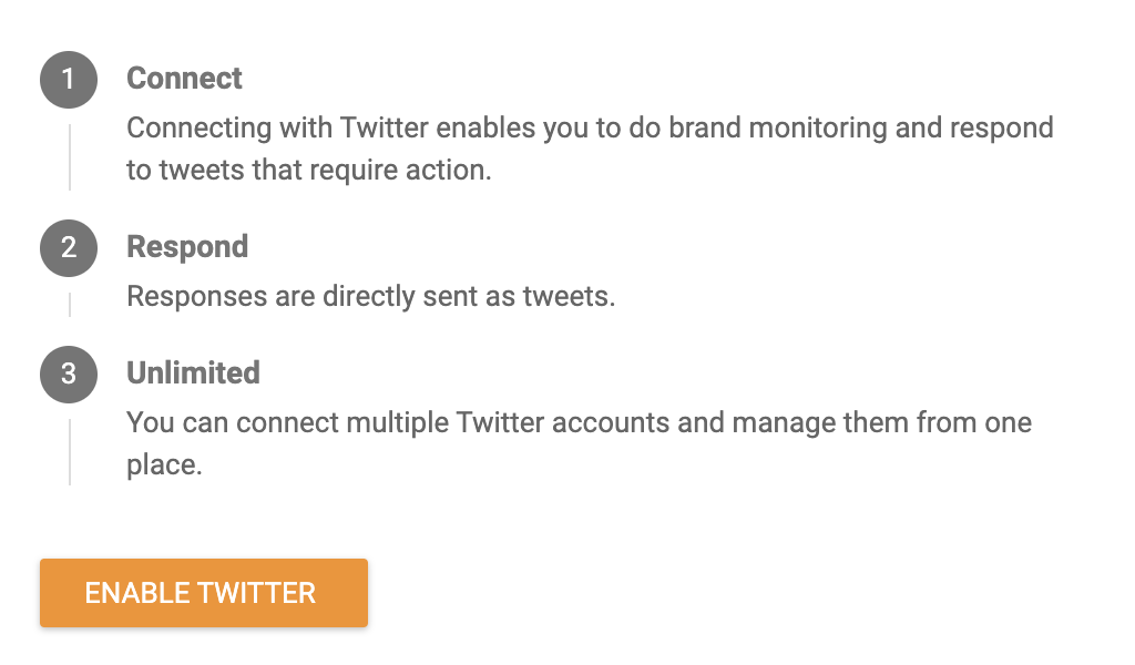 Twitter部分和启动Twitter按钮